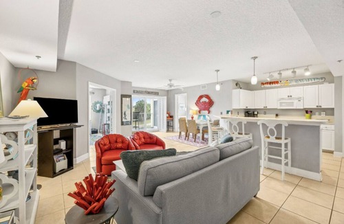 Ocean Cay Condo | Early Booking Savings! Large Cozy Oceanfront Condo with Private Balcony