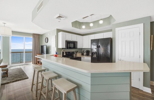 Panama City Beach Condo | East Corner Unit. Brand-Spankin-New Condition. 2 sets of Beach Chairs in Season