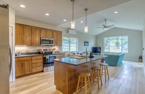 Pagosa Highlands House | Enjoy the best of both worlds in this brand-new home—just minutes from Uptown Pagosa Springs, yet tucked away in a quiet, rural setting. Permit VRP-25-0367 Max Occupancy: 6