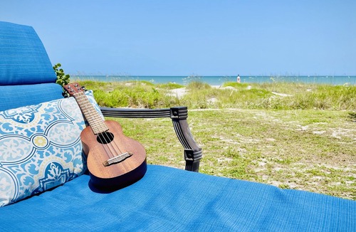 Cocoa Beach House | Enjoy true beachfront living where the Atlantic Ocean is your backyard! Paradise