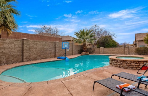 Washington Fields House | Family Oasis with Pool, Spa & Twist Slide - Minutes from St. George