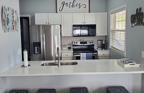 Lakeland Condo | FANTASTIC MAIN CHANNEL VIEW from Renovated Waterfront 3BR/2BA Top Floor Condo