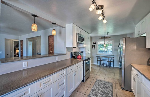 Lamar Heights Area House | Fenced Yard + Patio: Pet-Friendly Denver Home Base