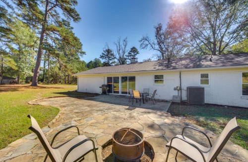 Tyler House | Fire Pit and Grill Tyler Home on 5 Acres!