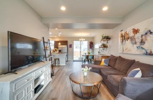 Dupont House | Fire Pit and Shuffleboard Suburban Denver Home