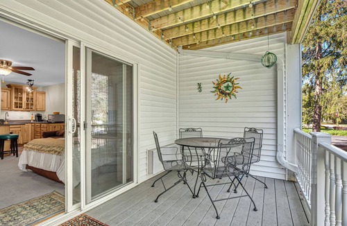 Elkhart Lake Villa | First Floor Pet Friendly Queen Suite with Single Pull-out