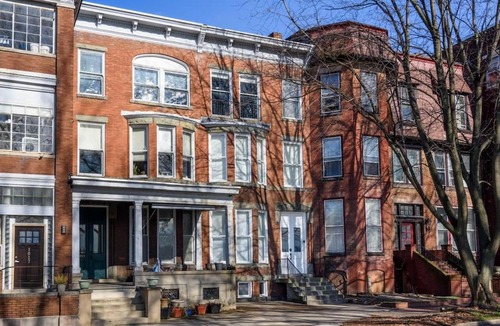 Harrisburg - Hershey Apartment | Flats on Front - Riverfront Gem Fast Wi-Fi 1F