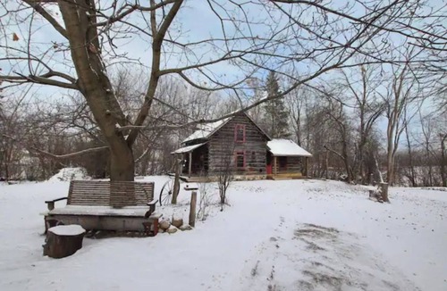 Campbellsport Cabin | Fraser Fir Rustic Cabin near Lake w/Sunset Views