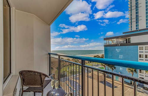 Myrtle Beach Condo | Fully Renovated King Suite! Perfect For 2 Guests! Private Balcony