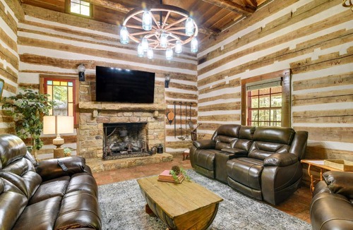 Glasgow House | Glasgow Getaway with Patio, Fireplace and Grill!