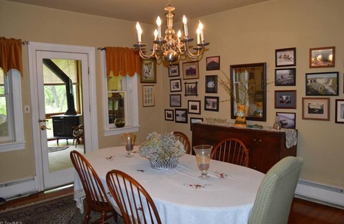 Mount Airy House | Golf course vews, pond and a relaxing yard for your family