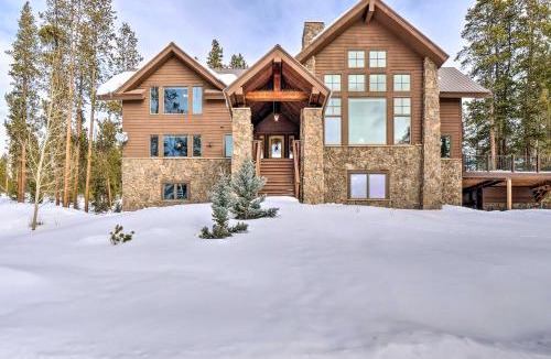 Fraser House | Grand Fraser Escape with Private Deck and Hot Tub