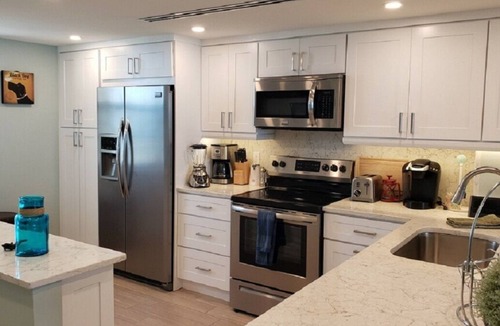 Marco Island Condo | Great Beach Views, Direct Access, Pickleball, New Kitchen & Heated Pool! Tower 3