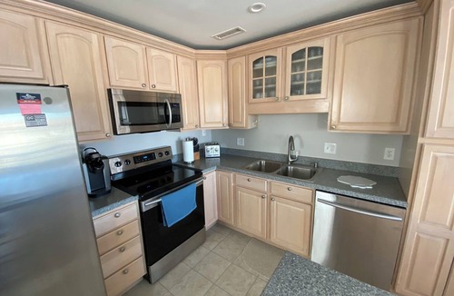 North End Condo | Great Location, Beach Block, Family Friendly with 2 King Master Suites!