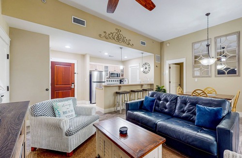 Baytowne Wharf Condo | Ground-floor condo with patio, central AC, shared pool, & tennis