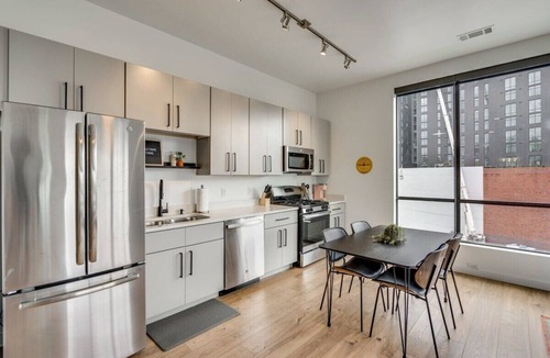 The Gulch Condo | Gulch Apt: Pet-Friendly Home with Gym, Garage