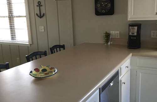 Fort Morgan House | Gulf View With Short Walk to Uncrowded Beach On Private Road With Screened Porch