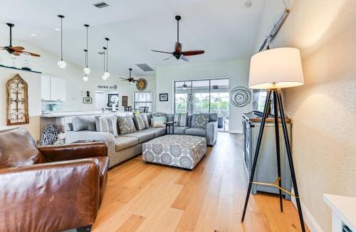 South Gulf Cove House | Heated Pool with Canal Views Port Charlotte Home