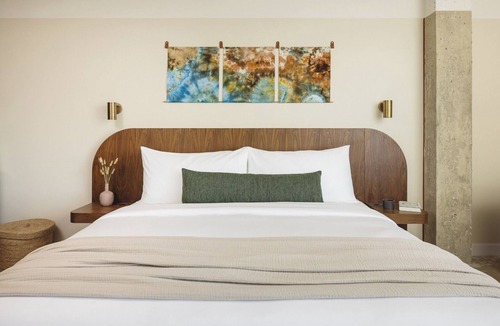 East Bank Hotel | Hidden Gem with Mezcal Tastings, Seasonal Pool, Firepits & Relaxing Lounges