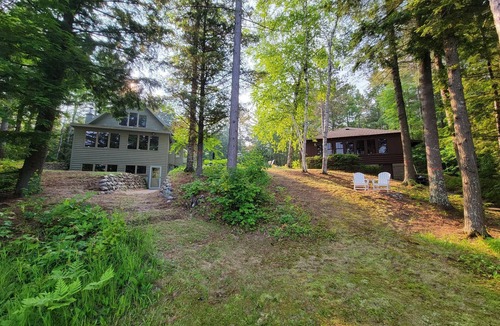 Minocqua House | Hide-a-Way Bay on popular Fence Lake-Minocqua
