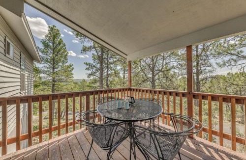Ruidoso House | Hillside Haven with Deck Less Than 2 Miles to Dwtn Ruidoso!