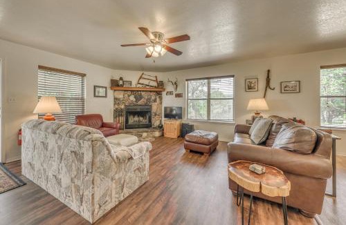 Ruidoso House | Hillside Haven with Deck Less Than 2 Miles to Dwtn Ruidoso!