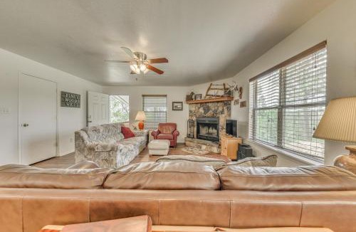 Ruidoso House | Hillside Haven with Deck Less Than 2 Miles to Dwtn Ruidoso!