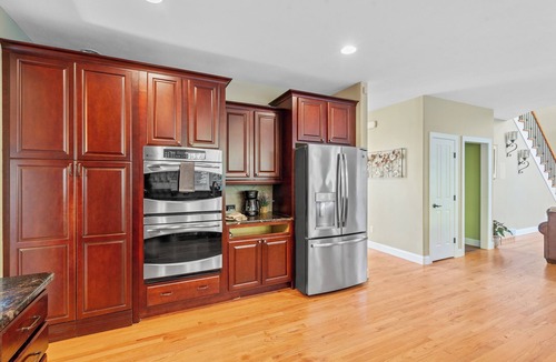 Fayetteville House | Home theater, pool, spa close to SU, Downtown