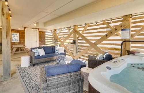 Sea Retreat House | Hot Tub and Ocean Views Kitty Hawk Haven!