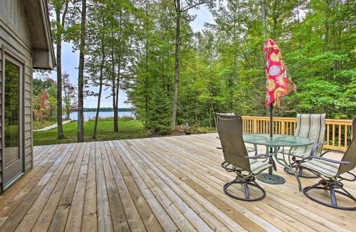 Interlochen House | Interlochen Home on Green Lake with Dock and Beach!