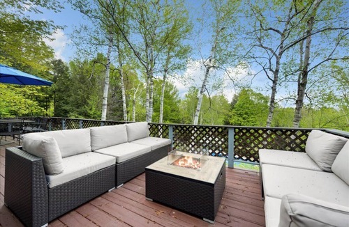Warrensburg Cabin | Lake George Mountain Chalet on 2.45 acres with Fall Foliage, grill & fire pit.