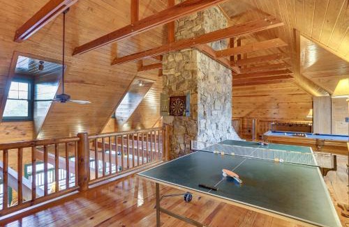 Mentone House | Lakefront Custom-Built Mentone Home Game Room!