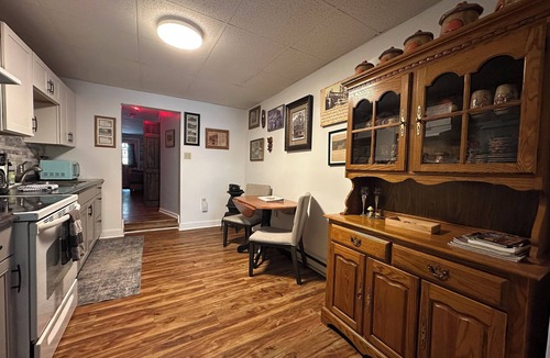 Ashfield Apartment | Large private apartment with view of the Old Jail Museum in historic Jim Thorpe.
