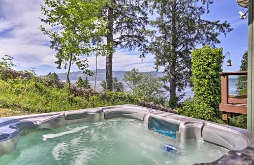 Bay City House | Luxe Coastal Haven with Bay Views and Hot Tub