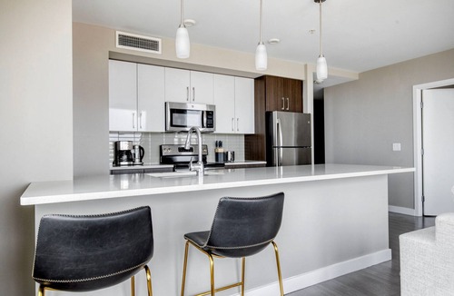 West End Apartment | Luxe North Station 2BR w/Gym & W/D, walk to T & Shops, by Blueground