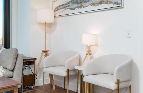 Back Bay East Apartment | Luxury 2BR BackBay Boston Common T-station Roof Top Lounge Gym