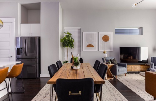 Astrodome House | Luxury 4-Story Scandinavian Townhouse with Rooftop