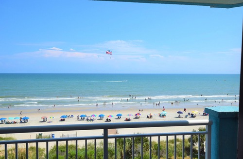 Myrtle Beach Condo | Luxury 5 Bedroom Oceanfront Condo With Spectacular Views, Jacuzzi, 3 Pools