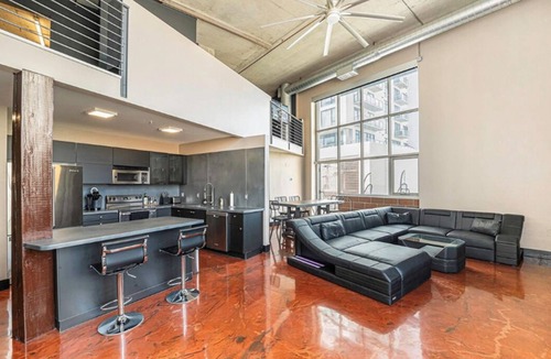 Golden Triangle Apartment | Luxury City Loft w/Breathtaking Mountain Views in Golden Triangle Art District