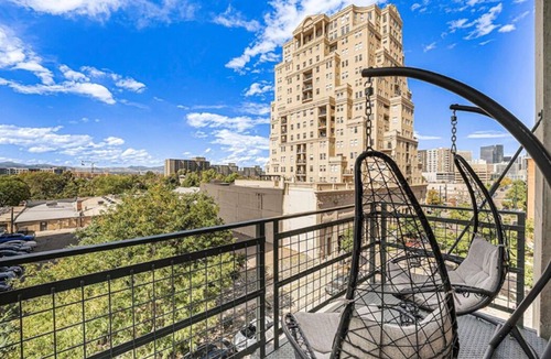 Golden Triangle Apartment | Luxury City Loft w/Breathtaking Mountain Views in Golden Triangle Art District