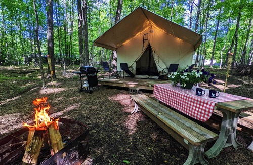 Phelps Apartment | Luxury Glamping w/Resort Access Included, Site 12