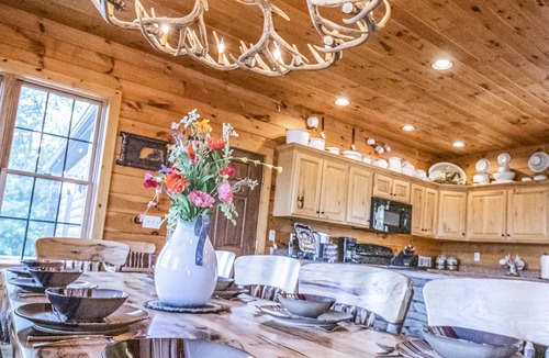 James Creek Cabin | Luxury Lodge! Private Location! Unrivaled Panoramic Lake/Mountain View!