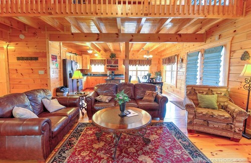 Gatlinburg Cabin | Luxury Log Cabin, Mountain & City Views