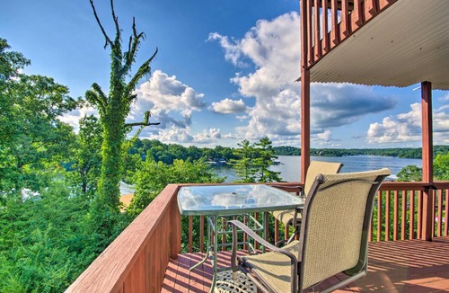 Lake Ozark Apartment | Marvelous Lakefront Condo with Deck and Grill!
