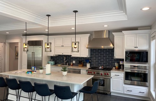 South Haven House | Modern beach house, private heated pool, walk to the beach and town!