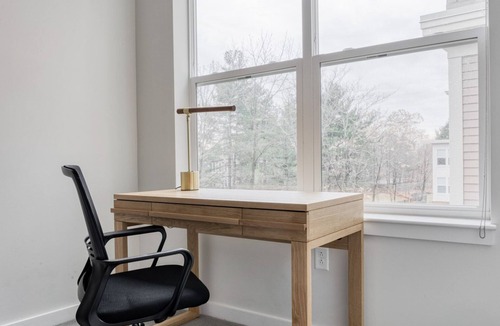 North Cambridge Apartment | Modern Cambridge 1BR w/W/D, Private access to Linear Park by Blueground
