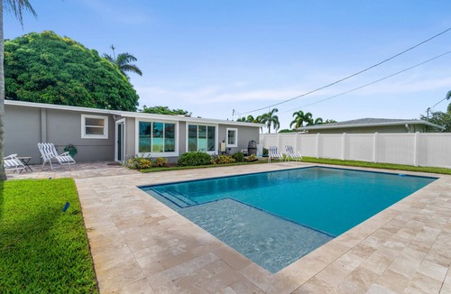 North Palm Beach House | Modern Coastal Home with brand NEW HEATED private saltwater pool!