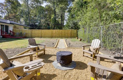 Lupton City House | Modern Retreat with Fire Pit Near Harrison Bay!