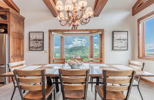 Steamboat Springs Condo | Monthly Discounts-Unforgettable Views w/PrivateHotTub-2 En Suites-2 Car Garage-Elevator-Sauna-Steam