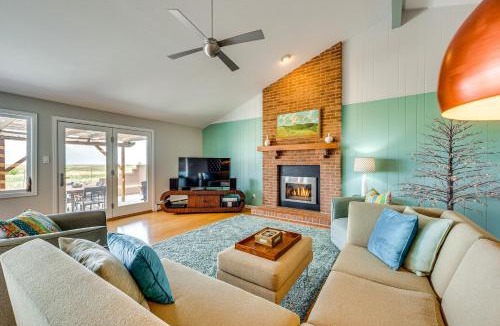 Boulder House | Mtn-View Home with Pickleball Court in Louisville!